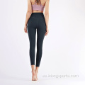 Venta caliente Leggings de pantalones de yoga para mujeres de alta calidad